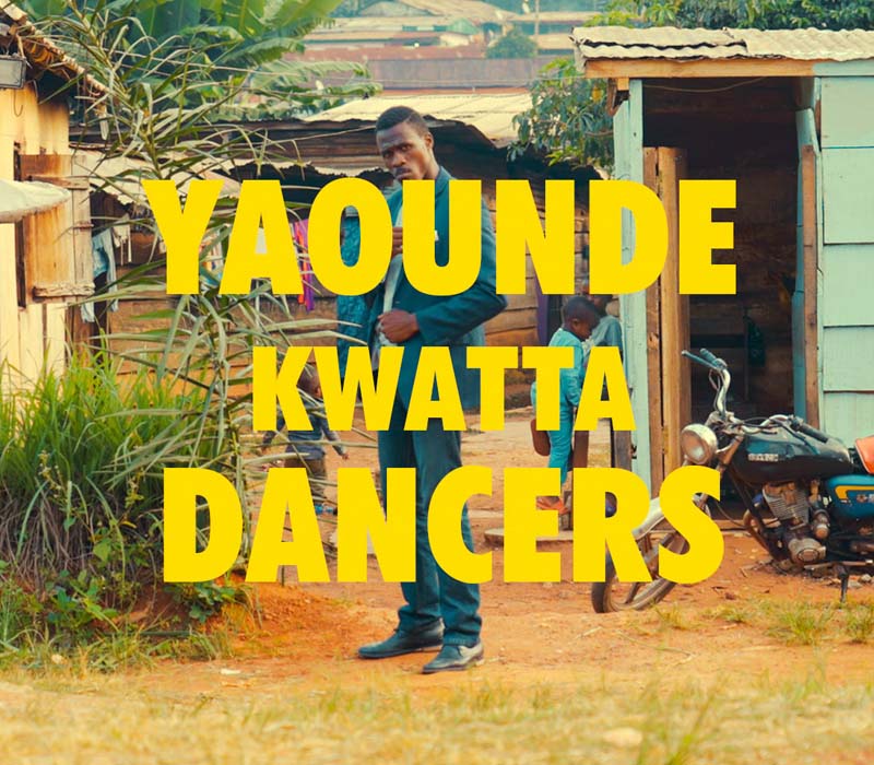 A poster of Yaounde Kwatta Dancers for Videography portfolio for Jack Dunn