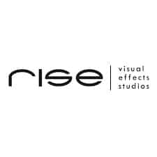 A logo of visual effects studio Rise used for VFX portfolio for Jack Dunn